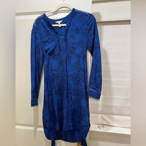 Rebecca Taylor knee length dress with tie waist